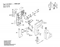 Bosch 0 603 924 303 Psr 4,8 V Diy-Drill-Driver 4.8 V / Eu Spare Parts